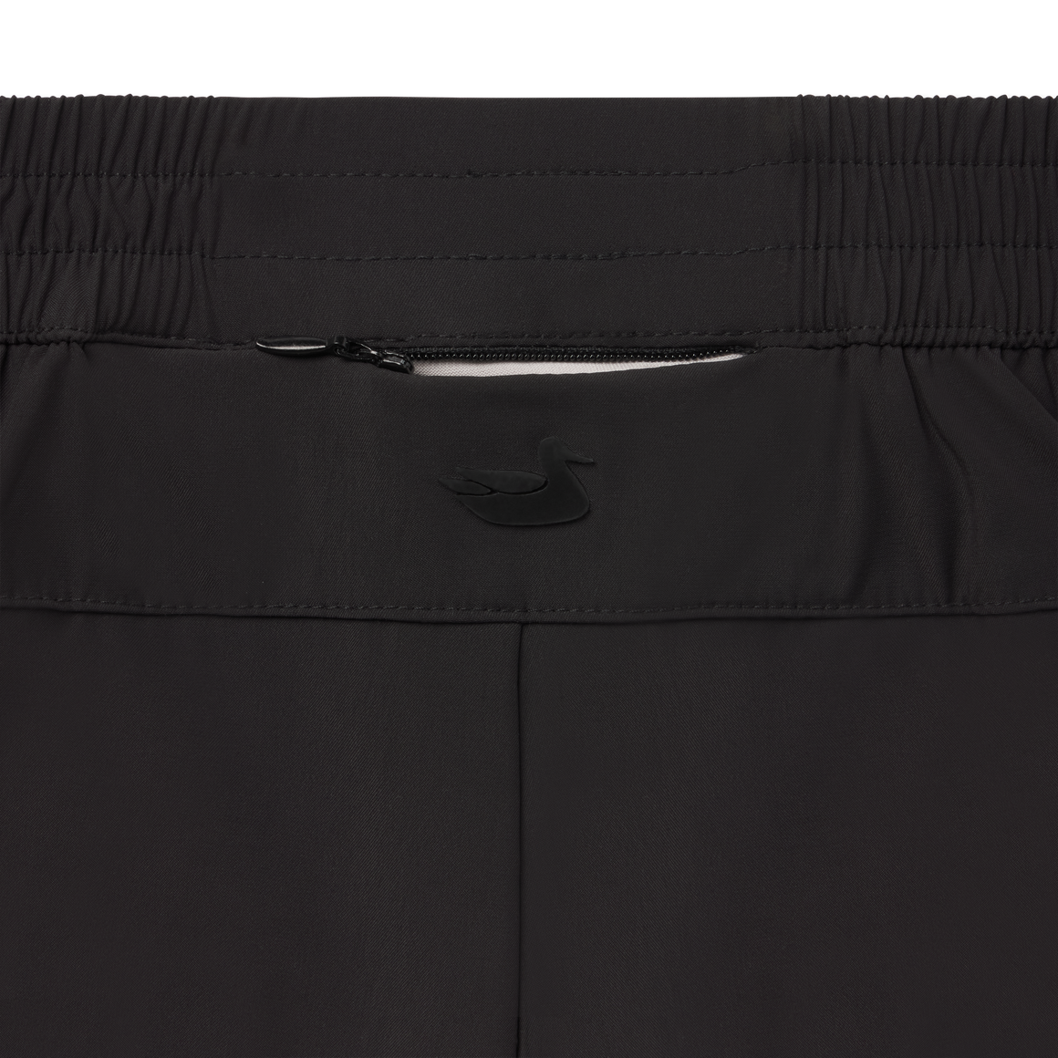 Black | Back Zipper Pocket