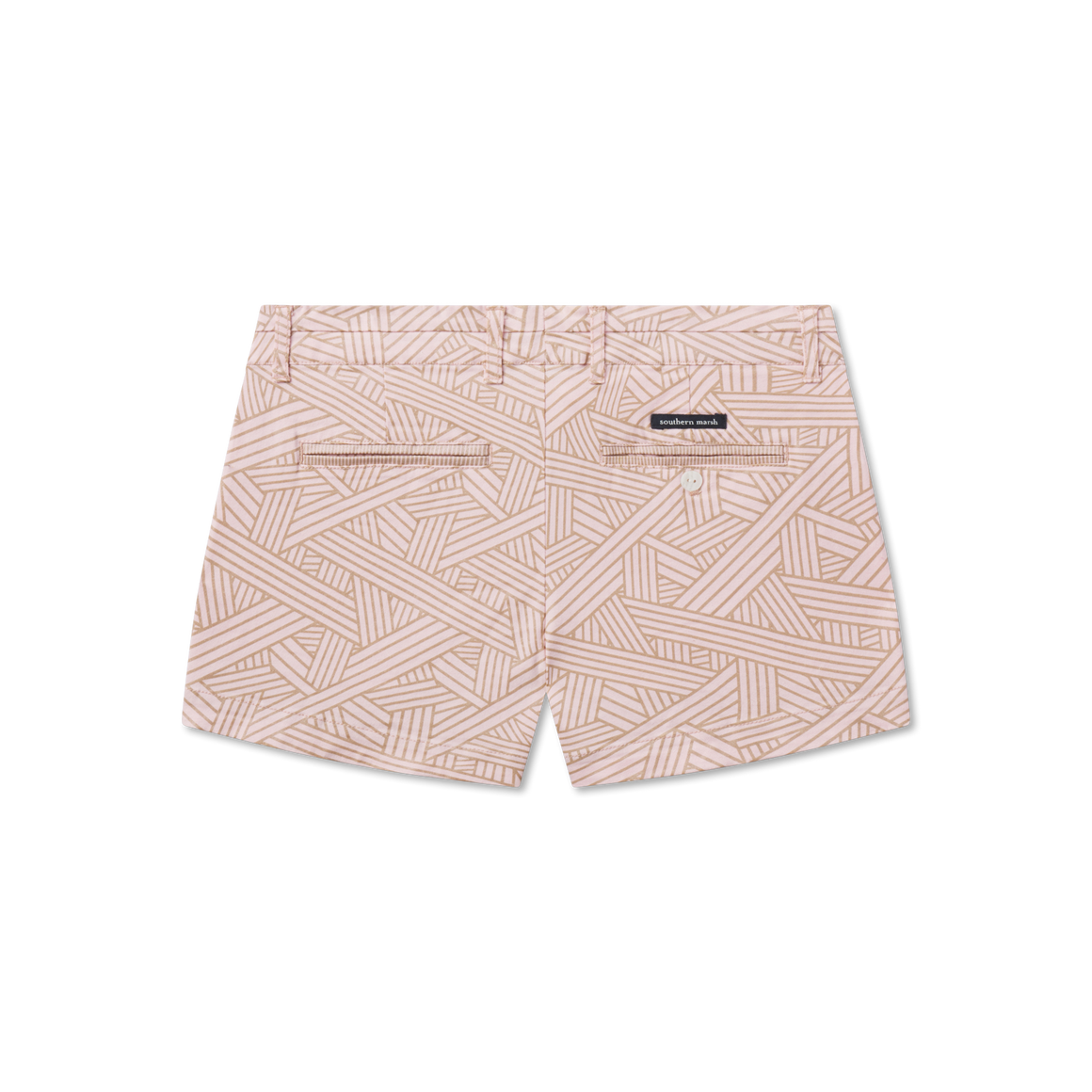 Camellia Fractured Lines | Brighton Short | Fractured Lines | Back