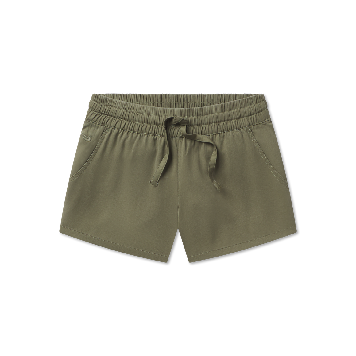 Olive Green | Rachel Relaxed Shorts 