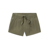 Olive Green | Rachel Relaxed Shorts 