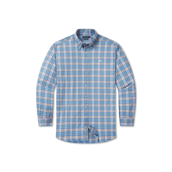 French Blue and Peach | Front