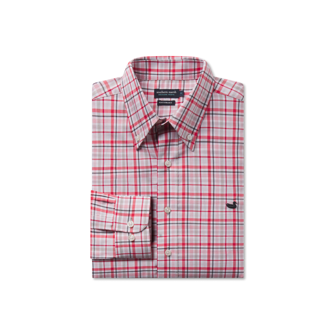 Crimson & Light Gray