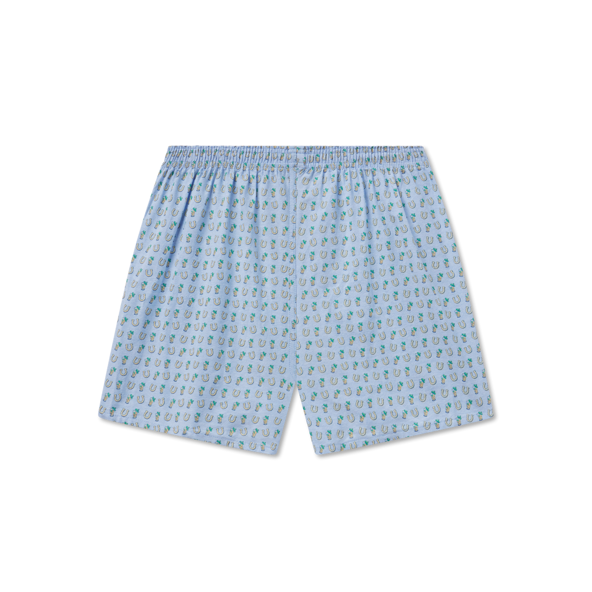Light Blue with mint julep | Hanover Pastimes Boxer | Back