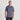 Dark Gray & Light Blue Gridiron | On Model Front