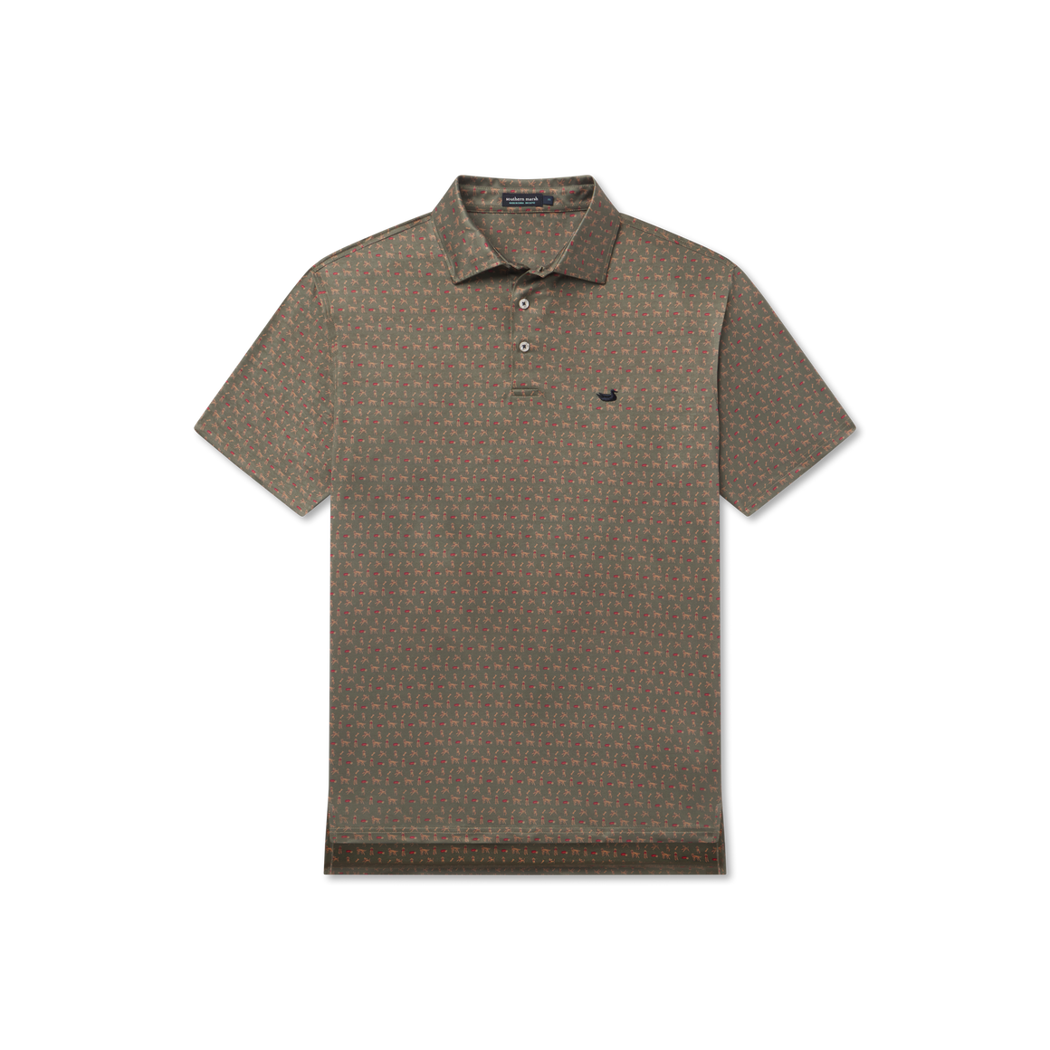 Dark Olive Doodle | Front