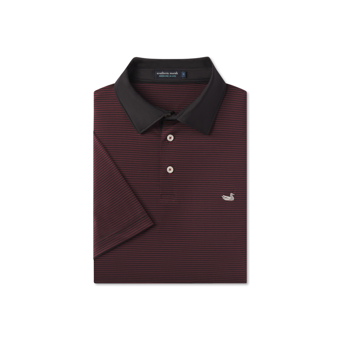 Black and Maroon