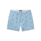 Light Blue with Printed Ducks