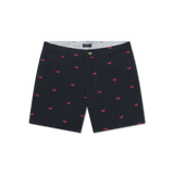 Colonial Navy with Printed Ducks