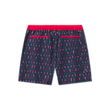 Navy and Red | Back