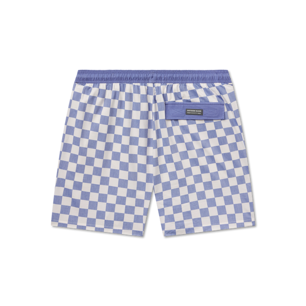 Royal Blue Checkerboard | Back