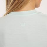 Seafoam | On Model | Back logo Subtle Detail