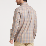 Burnt   Taupe Grid | ON MODEL BACK 2