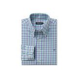 Purple and Green Gingham