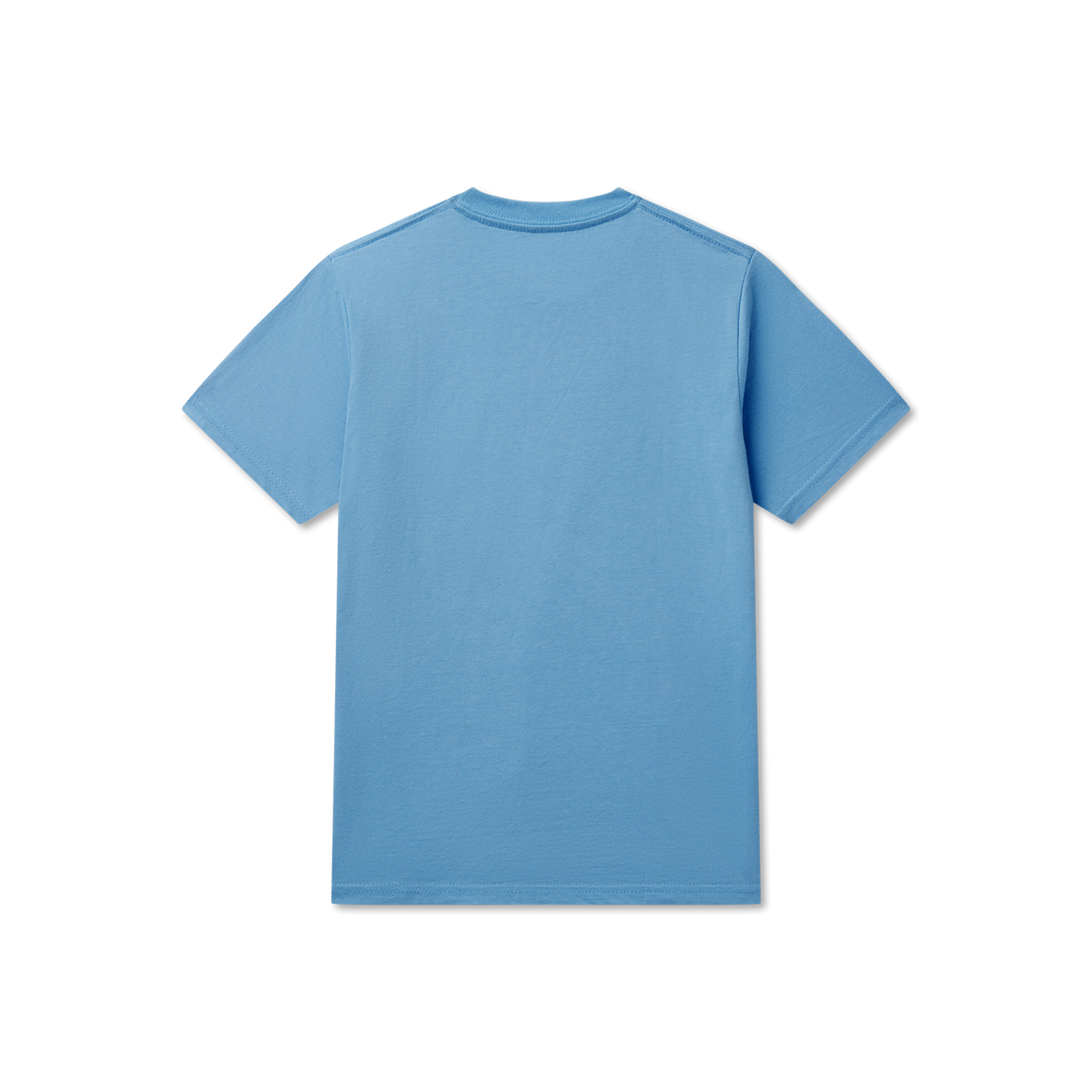 Breaker Blue with Lime | Back of Tee