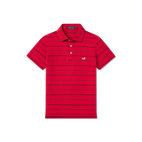 Red & Charcoal Gridiron | Front