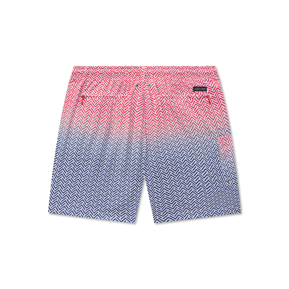 Navy Herringbone | Back