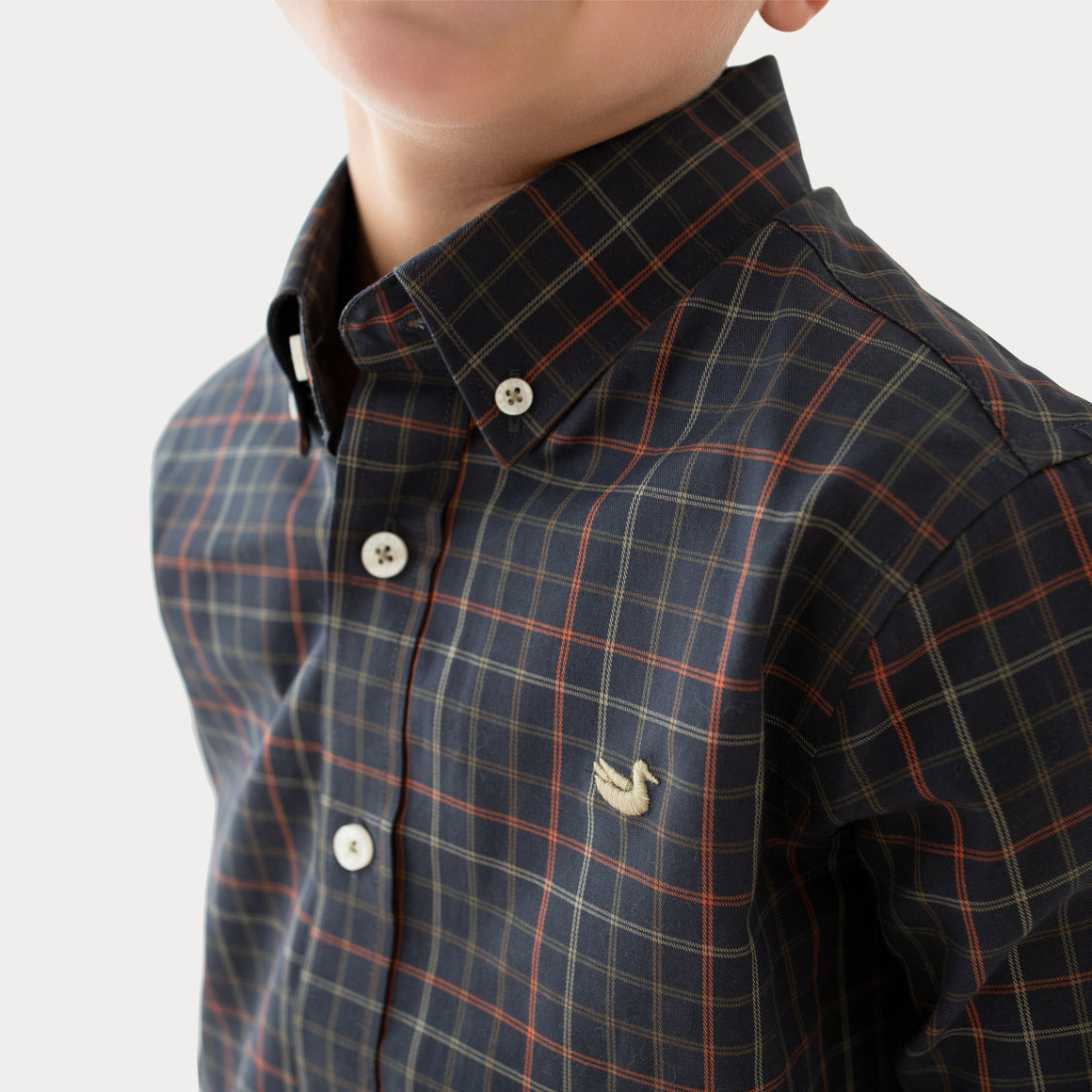 Navy & Dark Olive | On Model Details