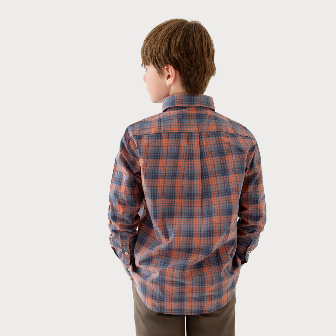 Burnt Red  and   Mountain    Purple | Back