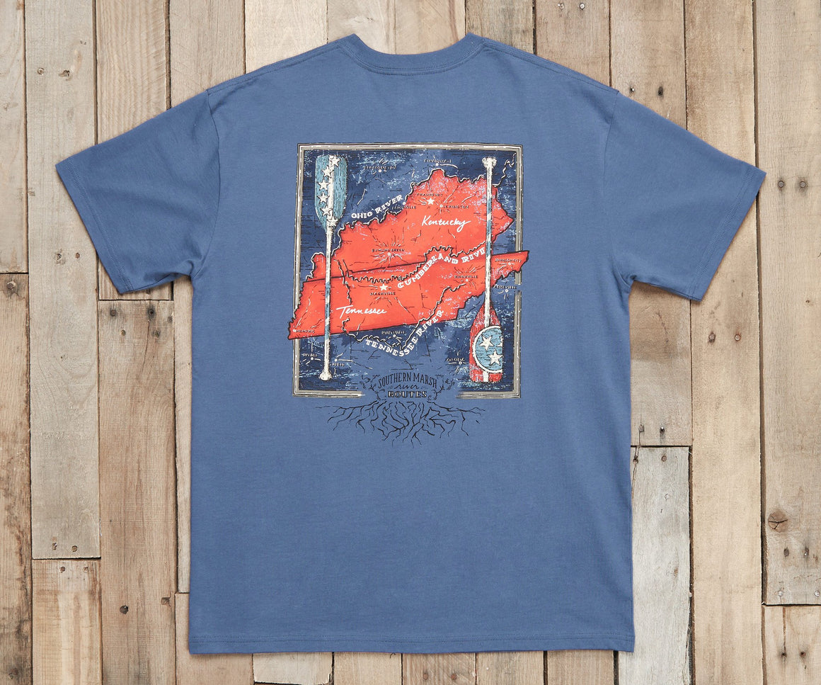 Bluestone | River Route Collection Tee | Tennessee & Kentucky