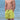 Neon Yellow with Navy Duck | LS