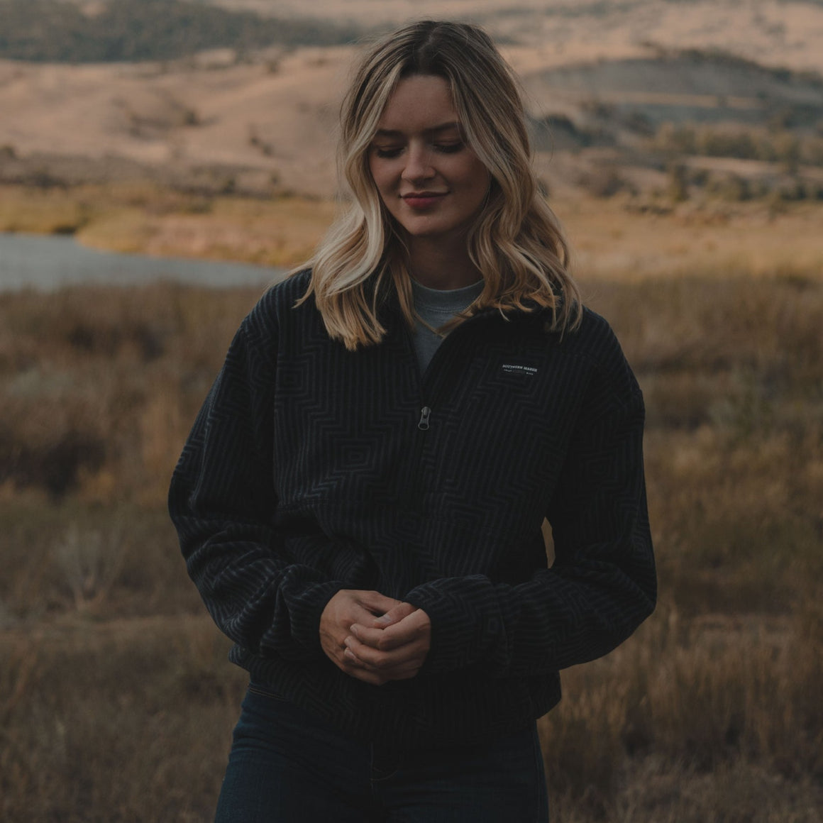 Washed  Navy   and Charcoal
